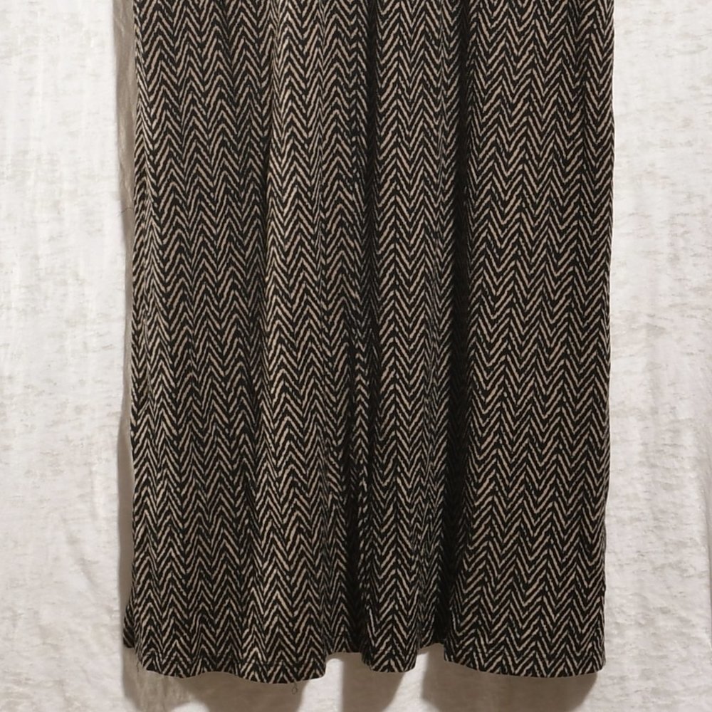 Connect Apparel Fall Long Dress BOHO Slits Maxi  Size 6 - Picture 4 of 6